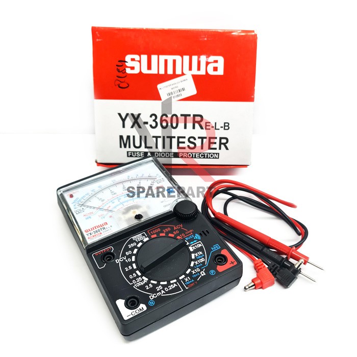 MULTITESTER ANALOG SAMWA SUMWA YX-360TR (BATERAI TERPISAH)