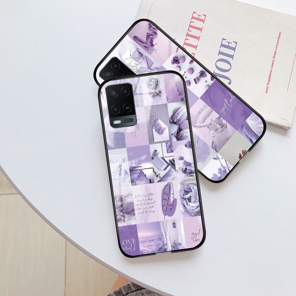 OPPO A54 [MG-124] Softcase Kaca OPPO A54 Case Hp OPPO A54 Casing Hp OPPO A54 Softcase OPPO A54