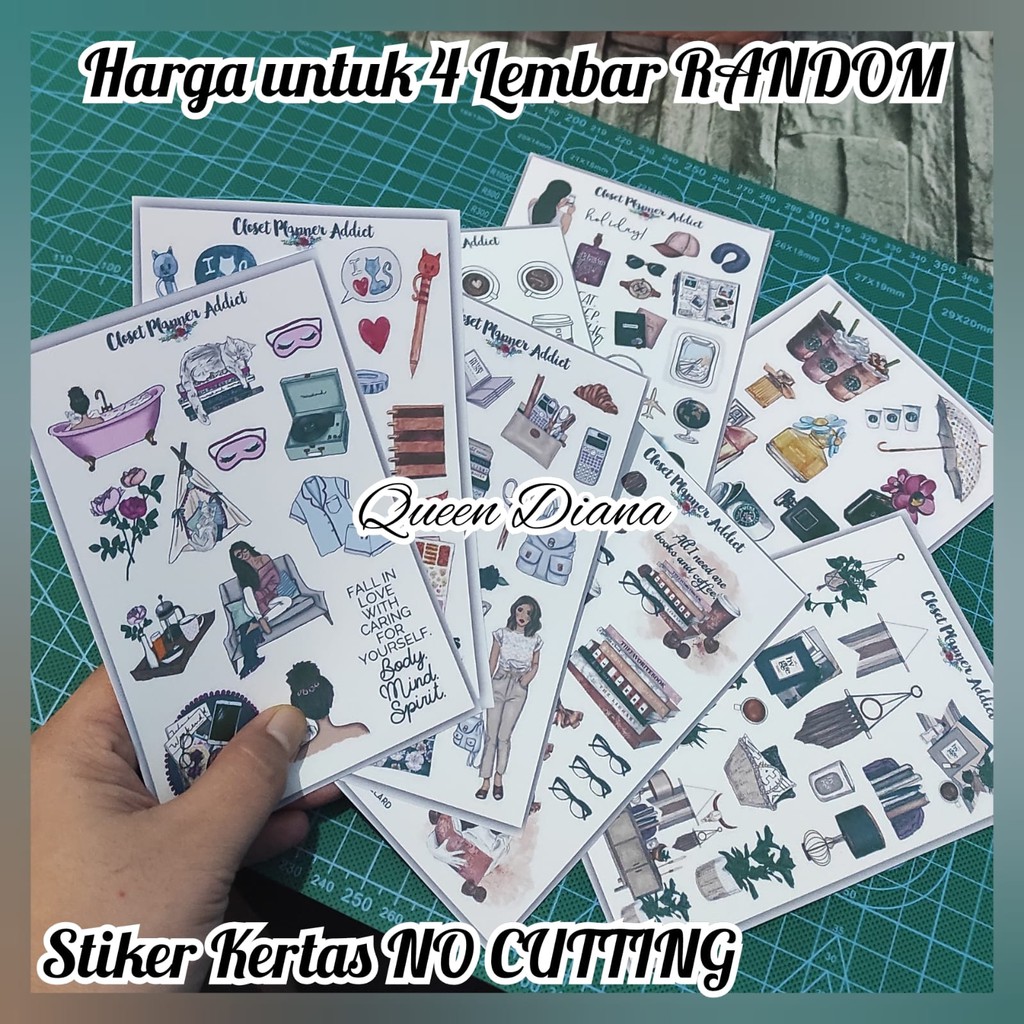 

4lmbr Stiker label sticker hp laptop sticker hiasan aksesoris NO CUTTING