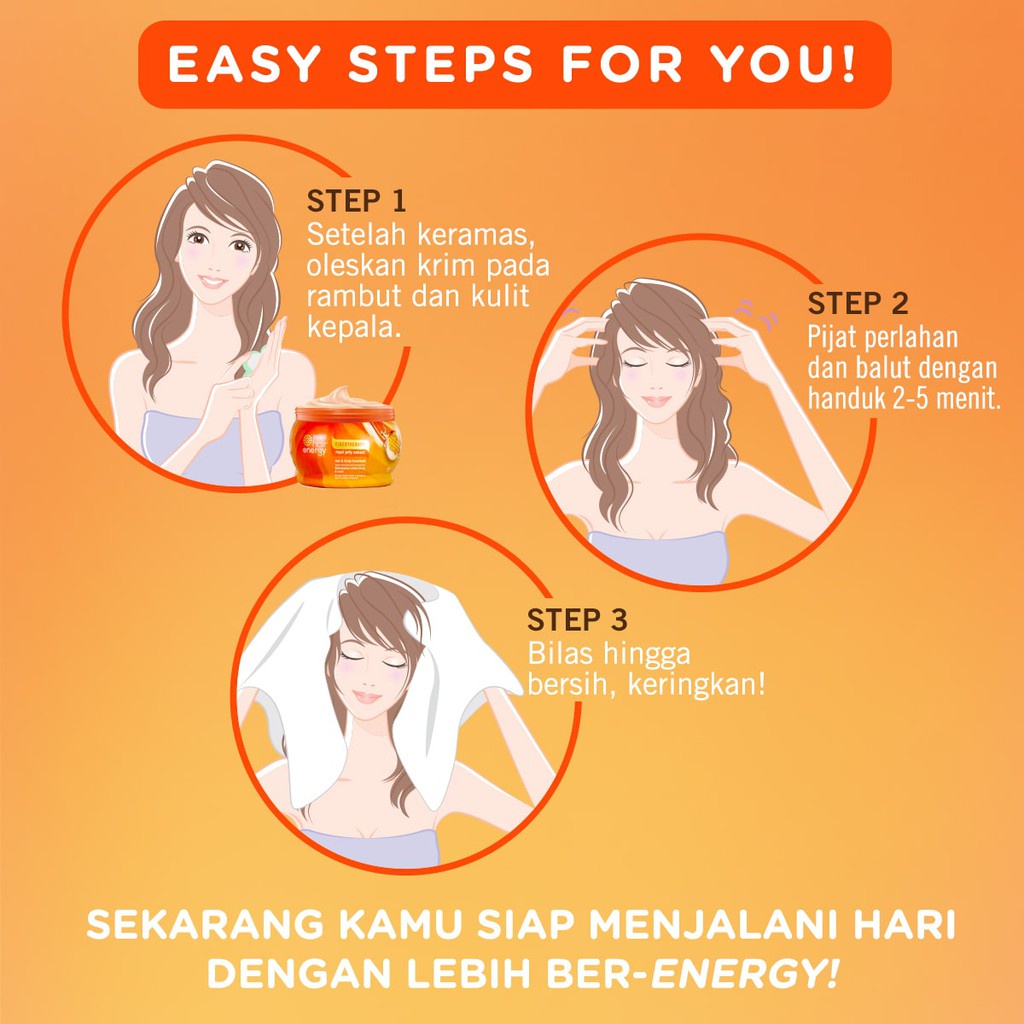 Makarizo Creambath 30gr x 12 Sachet Royal Jelly GIRLSNEED77 Perawatan Rambut Kering Rusak Bercabang