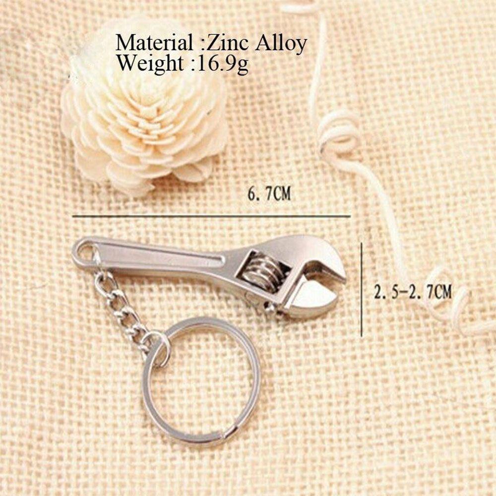 [Elegan] Hadiah Kreatif Kreatif Novelty Key Chain Ring Gantungan Kunci Baru Lucu Adjustable