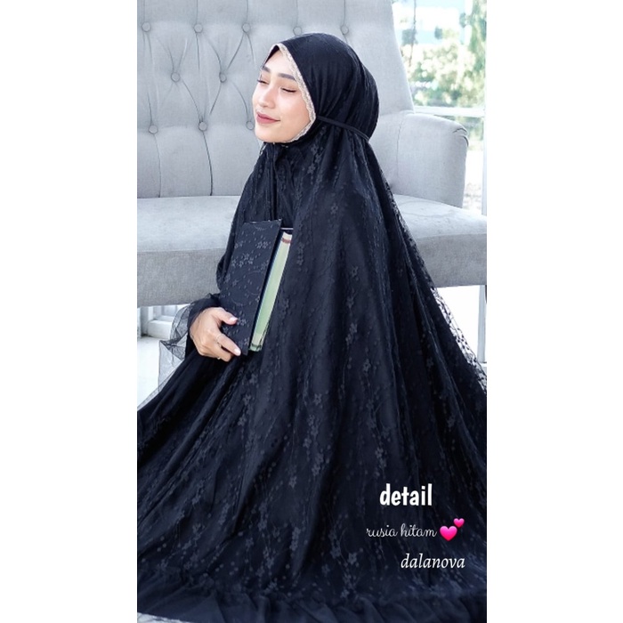 PROMO BISA COD MUKENA DEWASA Mukena Rusia Dewasa Original Dalanova Jumbo Terbaru Mewah Ekonomis - Hi