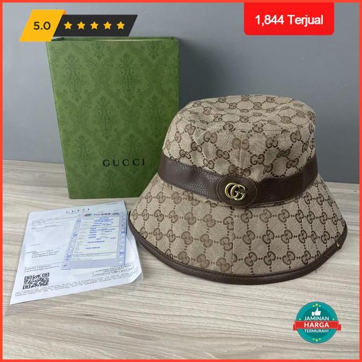 3.3 Topi Gucci Import / Buckrt Hat Gucci / Topi Pria Import Promo