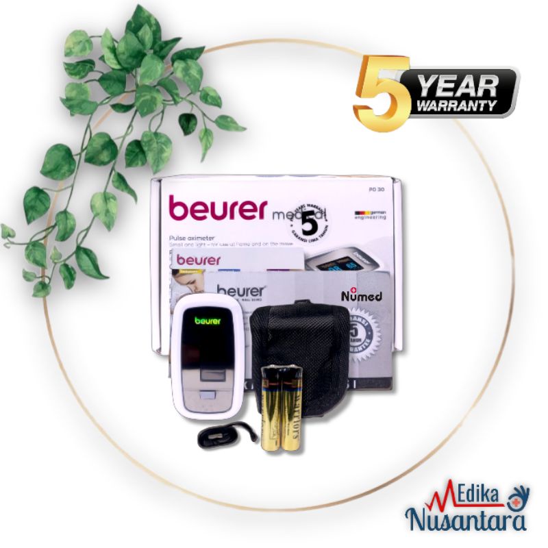 Pulse Oxymeter Beurer PO 30 Fingertip Pulse Oximeter Original Beurer PO30 / Alat Ukur Kadar Oksigen Dalam Darah