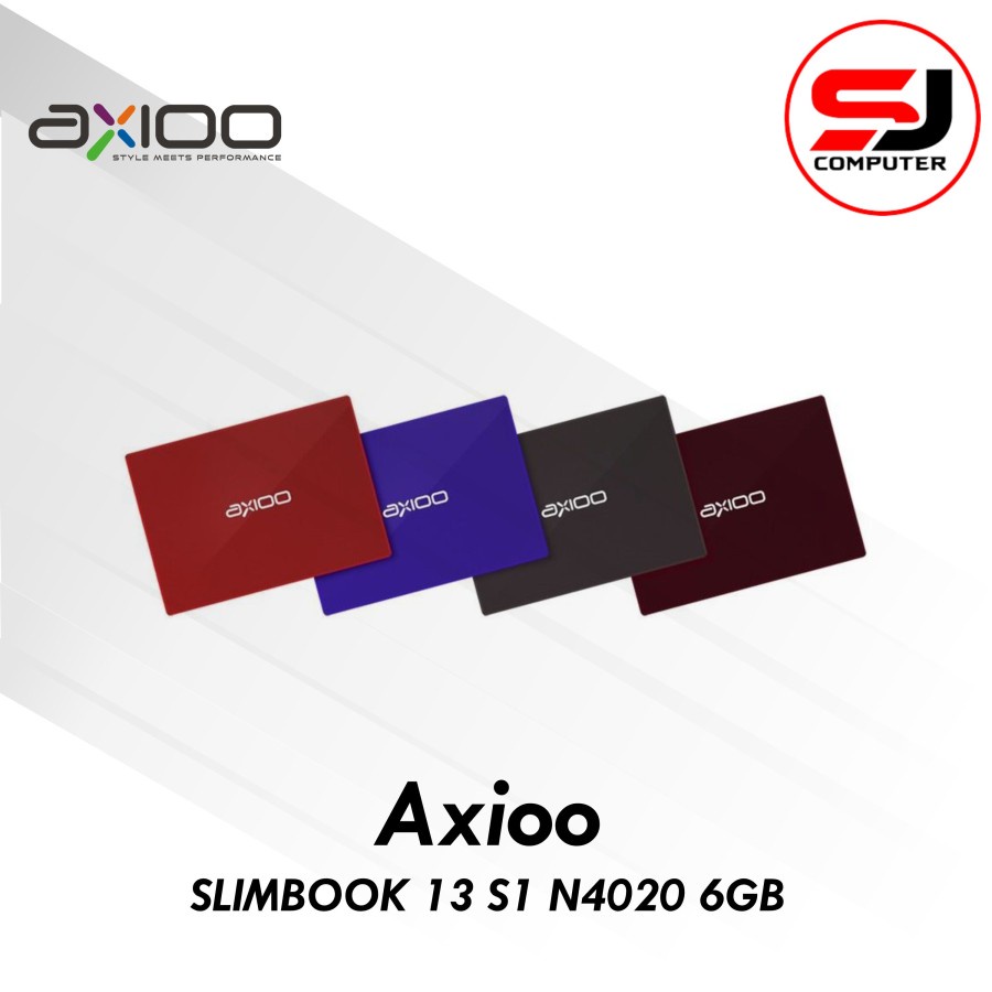 AXIOO SLIMBOOK 13 S1 N4020 6GB 256SSD W10PRO 13.3 QHD