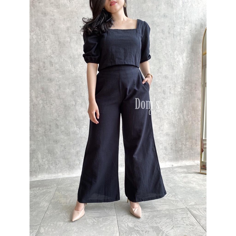 Domscorner - Kulot set Version - Ye jin set CELANA (PO PRE ORDER)-5