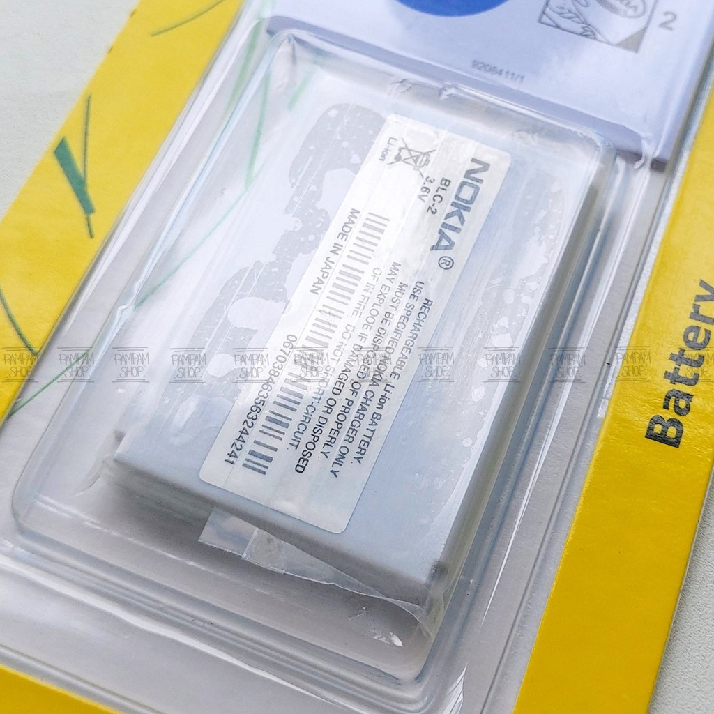 Baterai Nokia BLC-2 BLC2 3310 3315 3330 3510 3530 3585 2260 Original OEM Batre Batrai Battery Ori