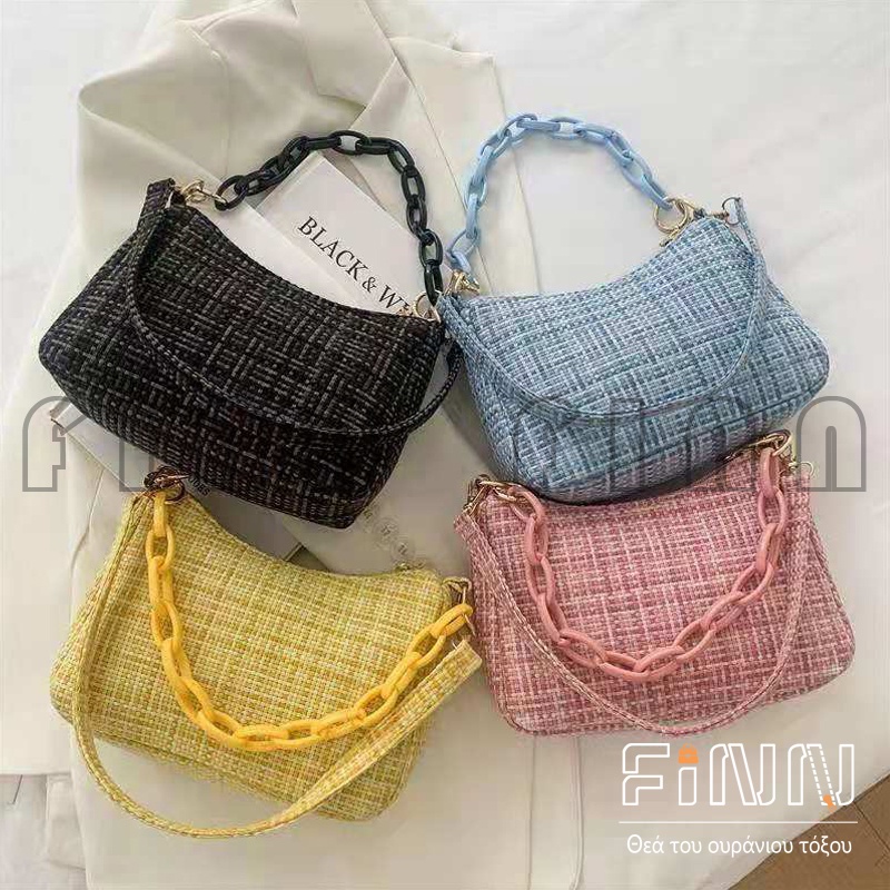 ShoulderBag Retro Wanita Musim Panas Trendy Korean Style Fashion - Tas Bahu Retro Wanita