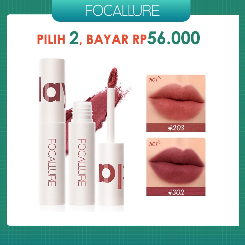 FOCALLURE Velvet-mist Matte Lipclay FA179 Waterproof Long-lasting Lipstick