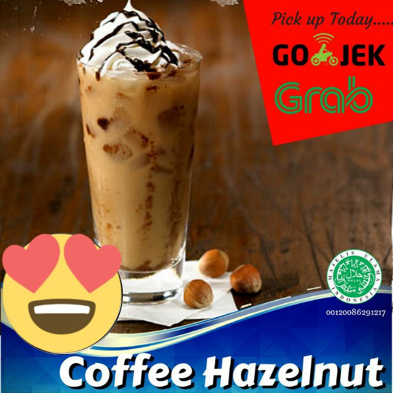 

Kopi Hazelnut 1kg bubuk minuman Coffee Hazelnut Powder 1kg/ Bubuk Minuman Rasa Kopi Hazelnut 1 kg