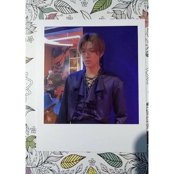 POLAROID YUTA NCT 127 EVENT STICKER PHOTOCARD