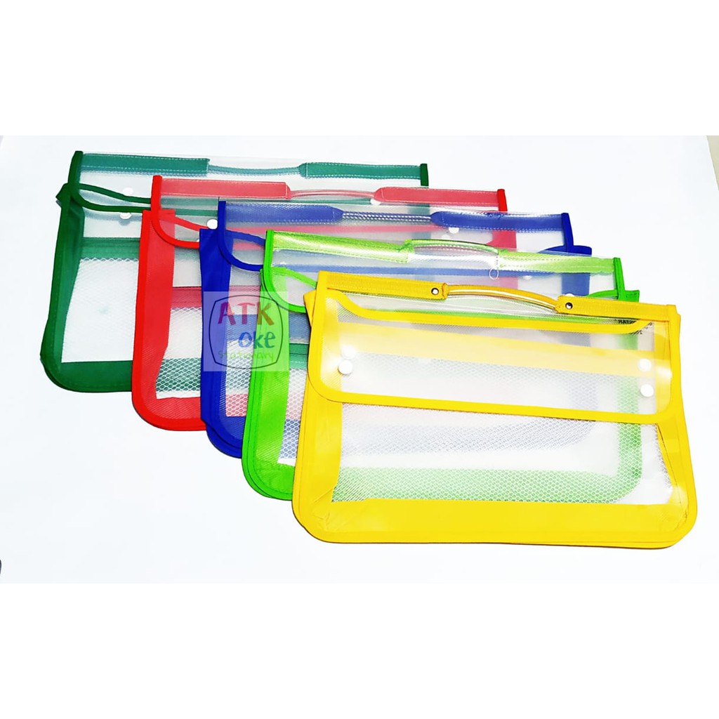 

Map School Bag Sleting Transparan F4