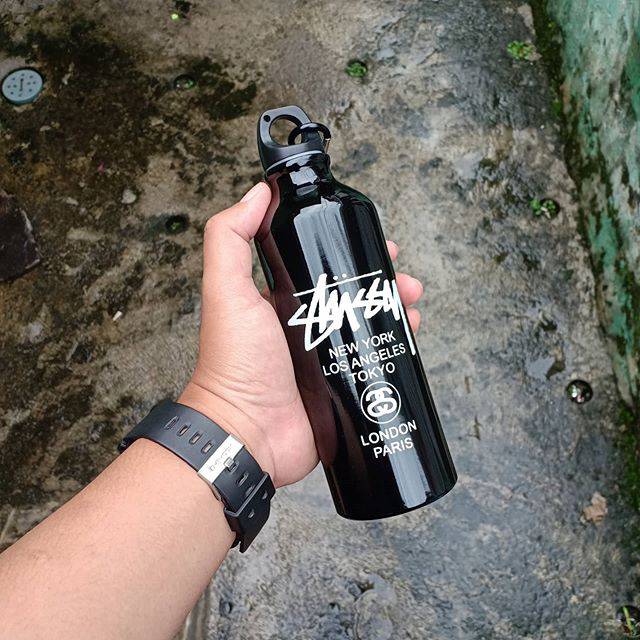 Tumbler custom stussy black