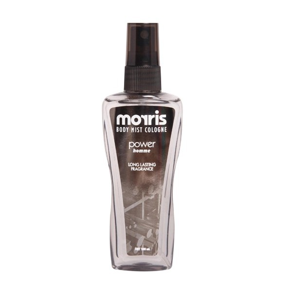Morris Parfum/Parfum Morris /Parfum cowok/Body Mist/ parfum pria Power 100ml - Hitam
