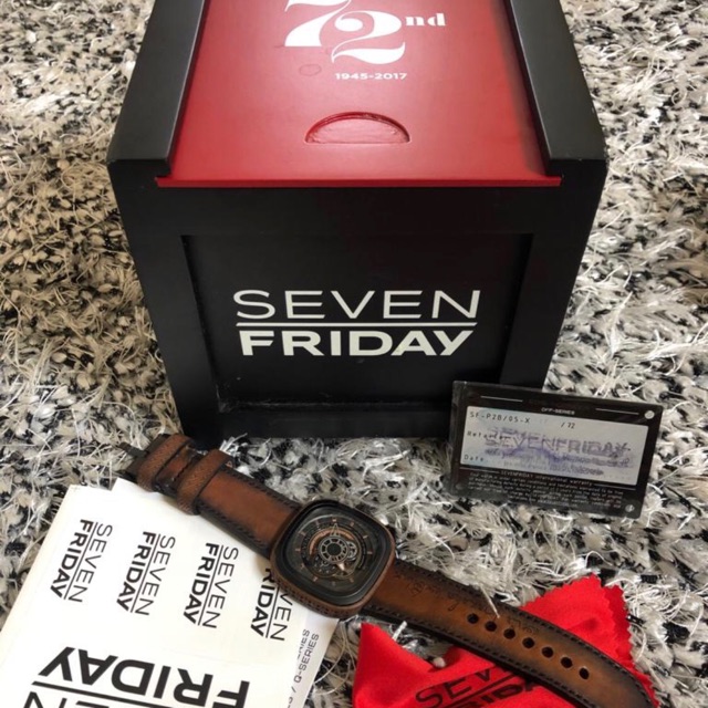 Sevenfriday batik indonesia limited edition 72pcs worldwide