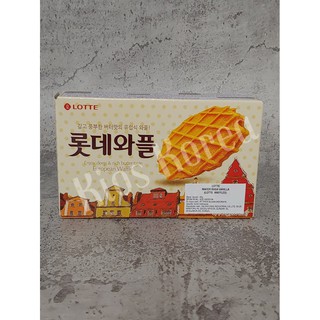  LOTTE  WAFFLES 40GR Biskuit Korea READY STOCK Shopee 