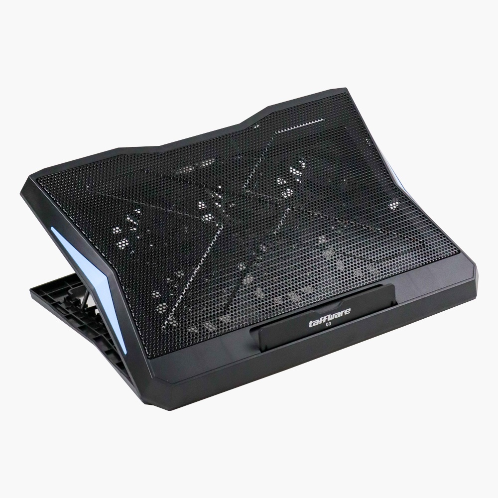 SD8 taffware mc gaming cooling pad laptop 6 fan - q3 - black By Pro