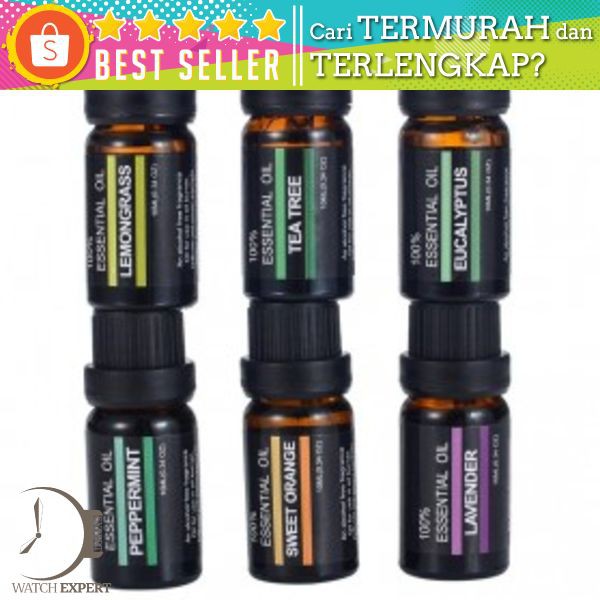 Firstsun Set Pure Essential Fragrance Oils Aromatherapy Diffusers 10ml 6PCS - RH-06