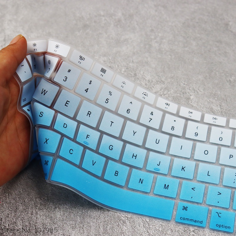 Skin Silikon Pelindung Keyboard Laptop MacBook Air 13 A2179 A2337 Touch ID 2020 Versi US