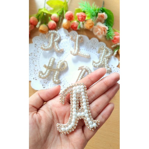 Bros huruf bros inisial bros nama-Putih full