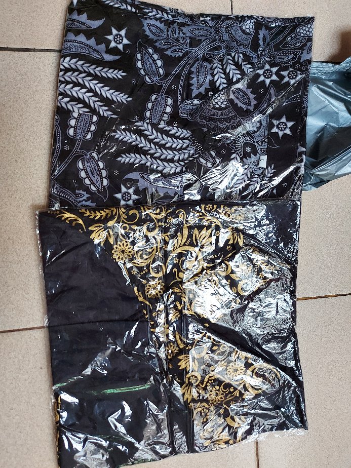 Nailo Batik Hrb026 Kenongo Kemeja Tosca Pendek Pekalongan Padi M L Xl Sogan Tulis Halus Kemeja Batik