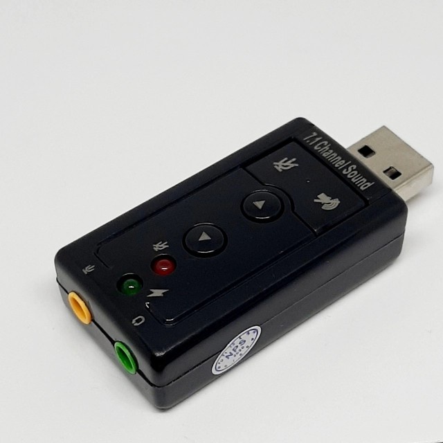 Usb Virtual 7.1 Channel Sound Adapter usb Soundcard