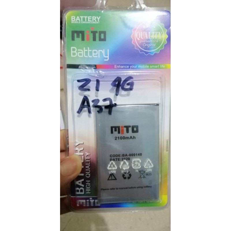 Batre mito Z1 BA-00140  Z1  4G A37 Original mito Z1