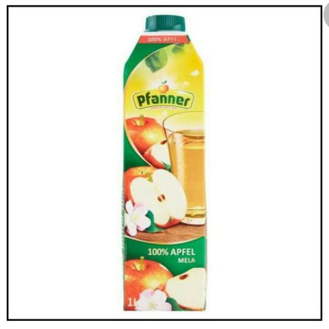 

#####] TETRA PFANNER APPLE JUICE 1000 ML JUS APEL