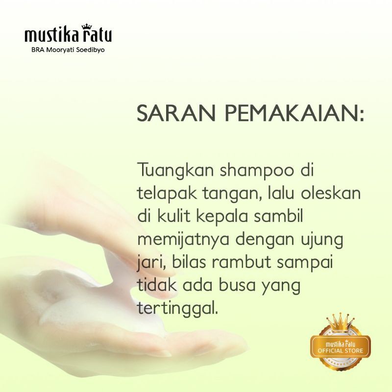 MUSTIKA RATU SHAMPO BAYAM 175ML