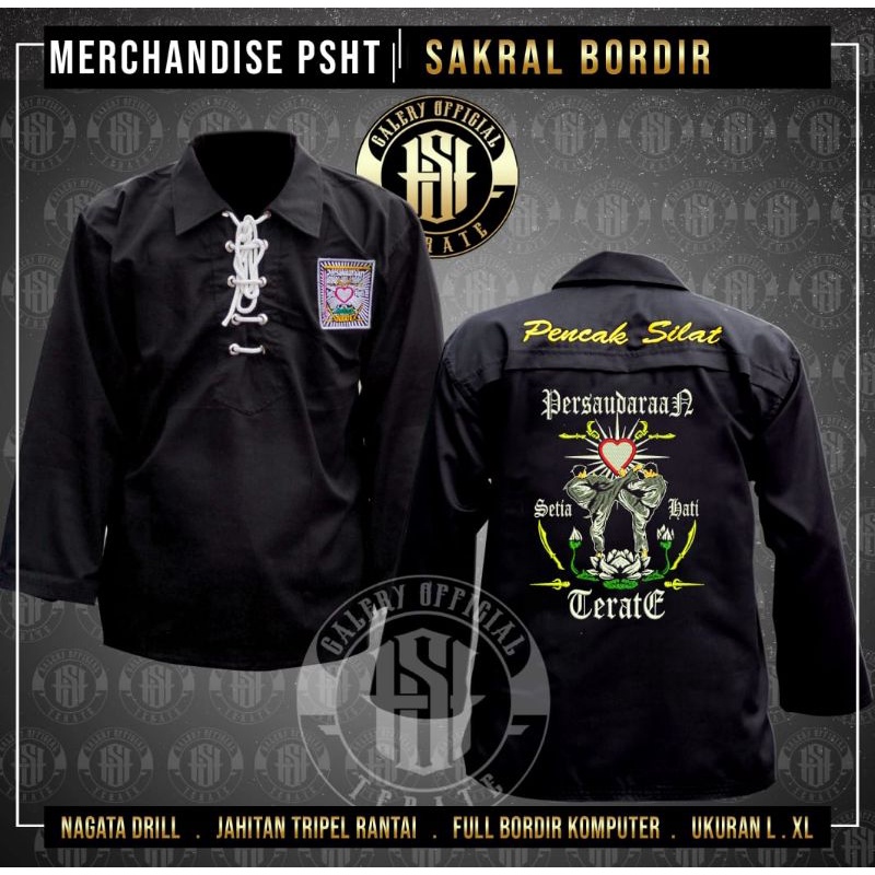 Jual SAKRAL BORDIR PSHT -SAKRAL MOTIF -SAKRAL PSHT MURAH | Shopee Indonesia