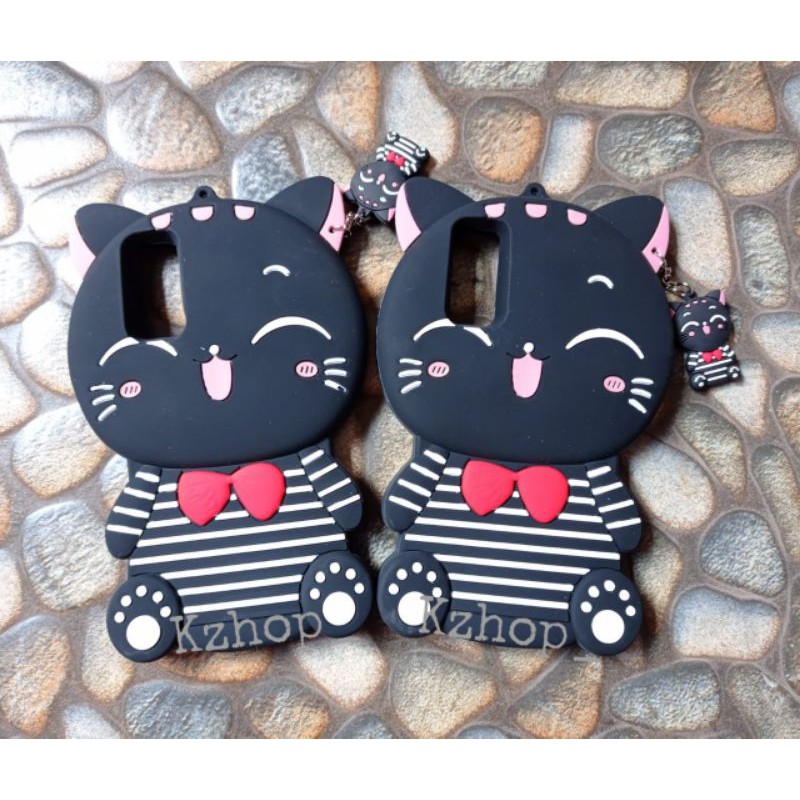 Case Vivo Y12S / y12s Softcase 3D Cover Casing Silikon Karakter Mimicat Lucu