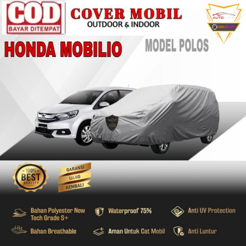 COVER MOBIL MODEL POLOS HONDA MOBILIO SARUNG MOBIL MOBILIO MANTEL MOBIL MOBILIO OUTDOOR INDOOR SELIMUT PENUTUP TUTUP WATERPROOF