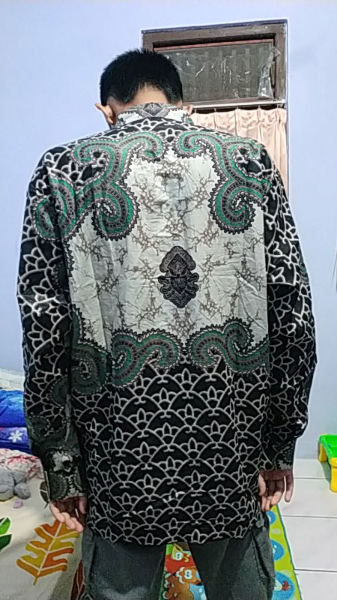 Baju Batik Pria Gus Azmi Syubbanul Muslimin Batik Katun Halus Hadroh Azzahir Santri Muslim,