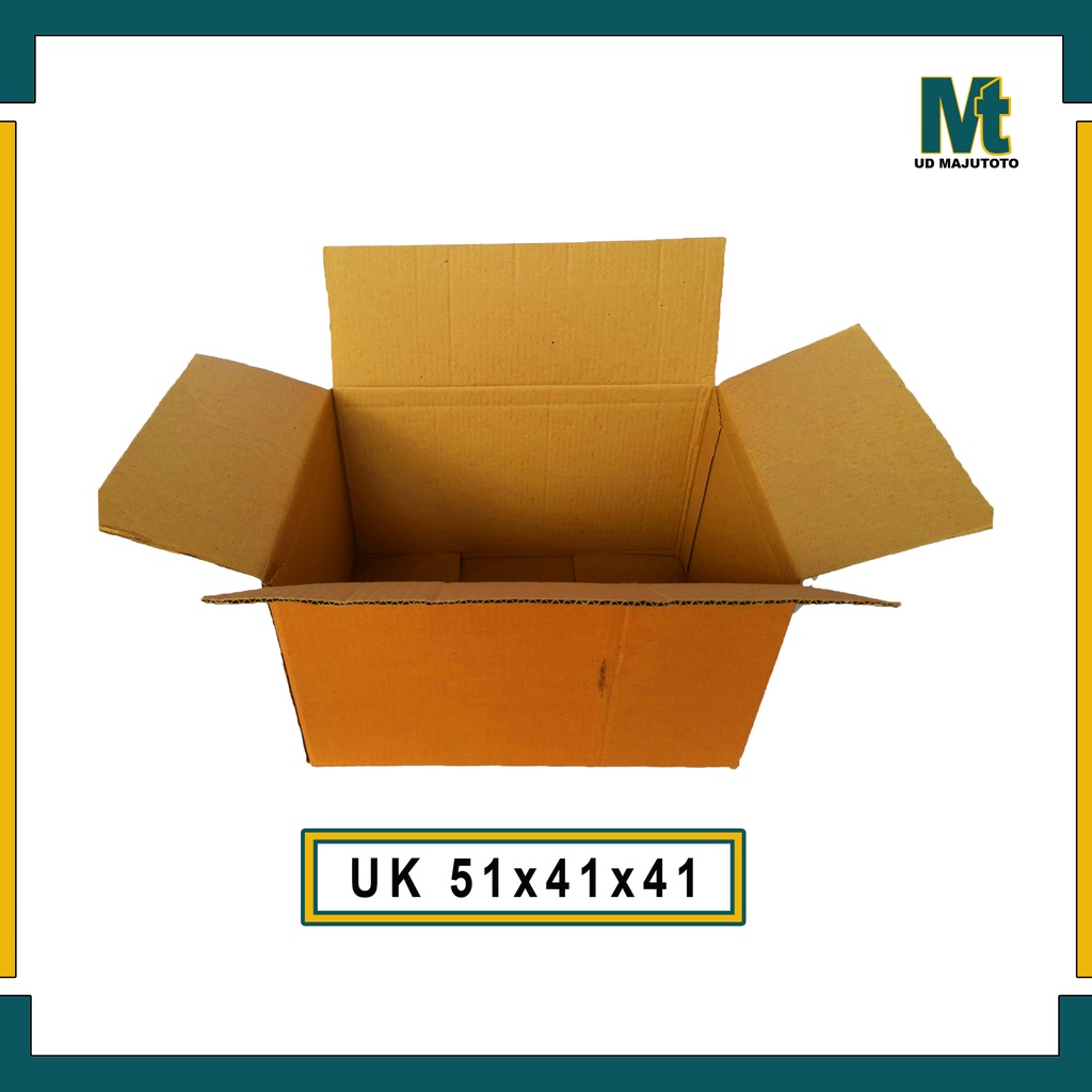 

Kardus 51x41x41 cm/Box Polos/Double Wall/Karton Packing/Kardus Coklat Baru
