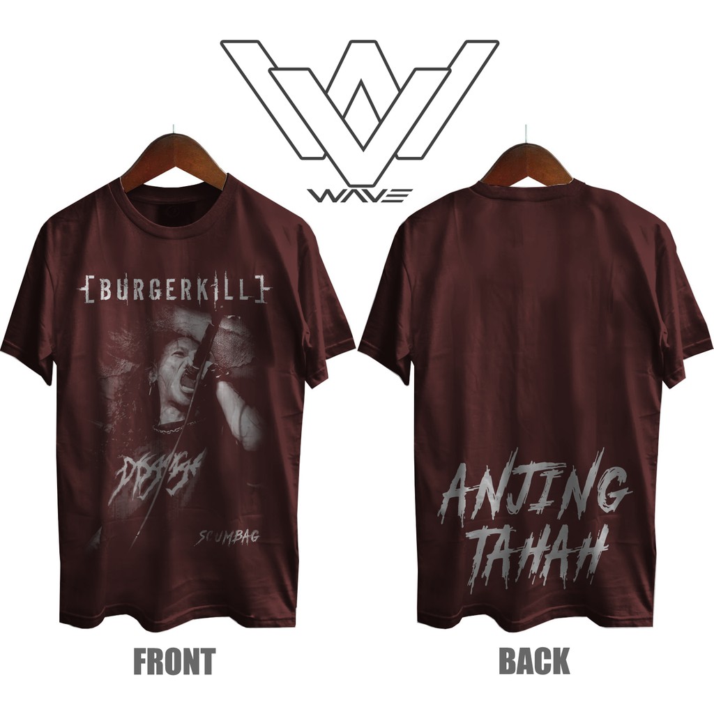 Baju Distro 3d Musik Underground Metal Begundal Burgerkill Ivan
