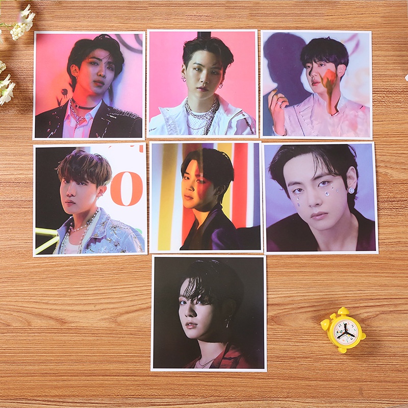 7pcs / set Kartu Foto BTS Map of the Soul On: E Concept