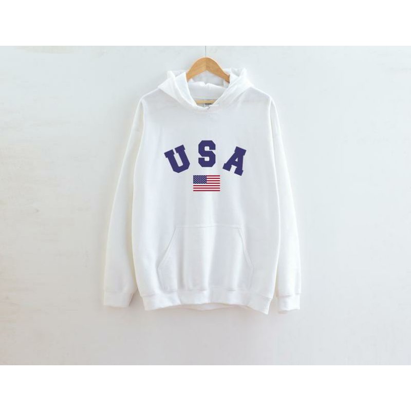 S - XXXXXL(6XL) Hoodie USA Flag Unisex Hoodie BIGSIZE Birthday Gift American Flag Jaket COUPLE USA