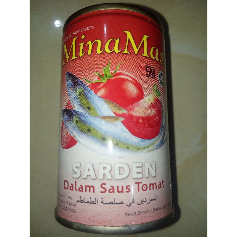

Sarden MinaMas 15gr (Saus Tomat)
