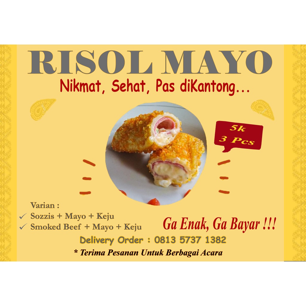 

SPADUK/BANNER USAHA MAKANAN/MINUMAN/SEPDAH DLL hanya 1 hari Jadi