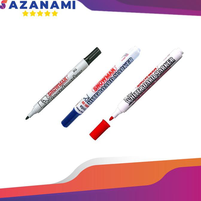 

Promo Awal tahun SPIDOL SNOWMAN WHITEBOARD PAPAN TULIS - Hitam Diskon