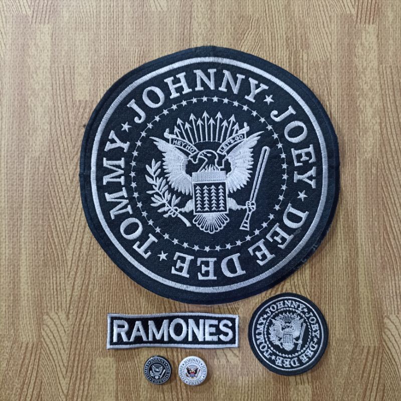 BACKPATCH BORDIR BESAR JOHNNY RAMONES BEST SELLER