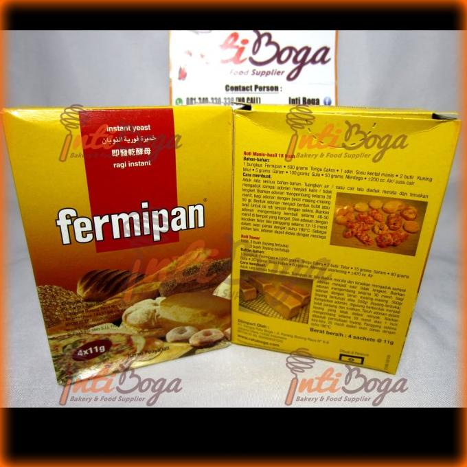 

FERMIPAN Ragi Instan 11gr (isi 4) TERMURAH Kode 1467