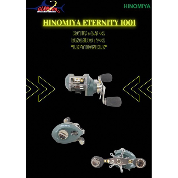 REEL PANCING / KATROL PANCING / REEL HINOMIYA / Reel Hinomiya Eternity 1001
