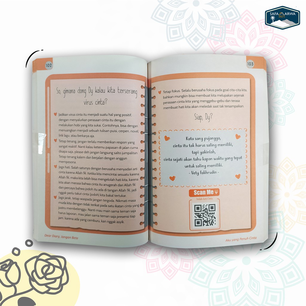 BUKU MOTIVASI ISLAMI - BUKU ISLAMI - DEAR DIARY JANGAN BETE-3