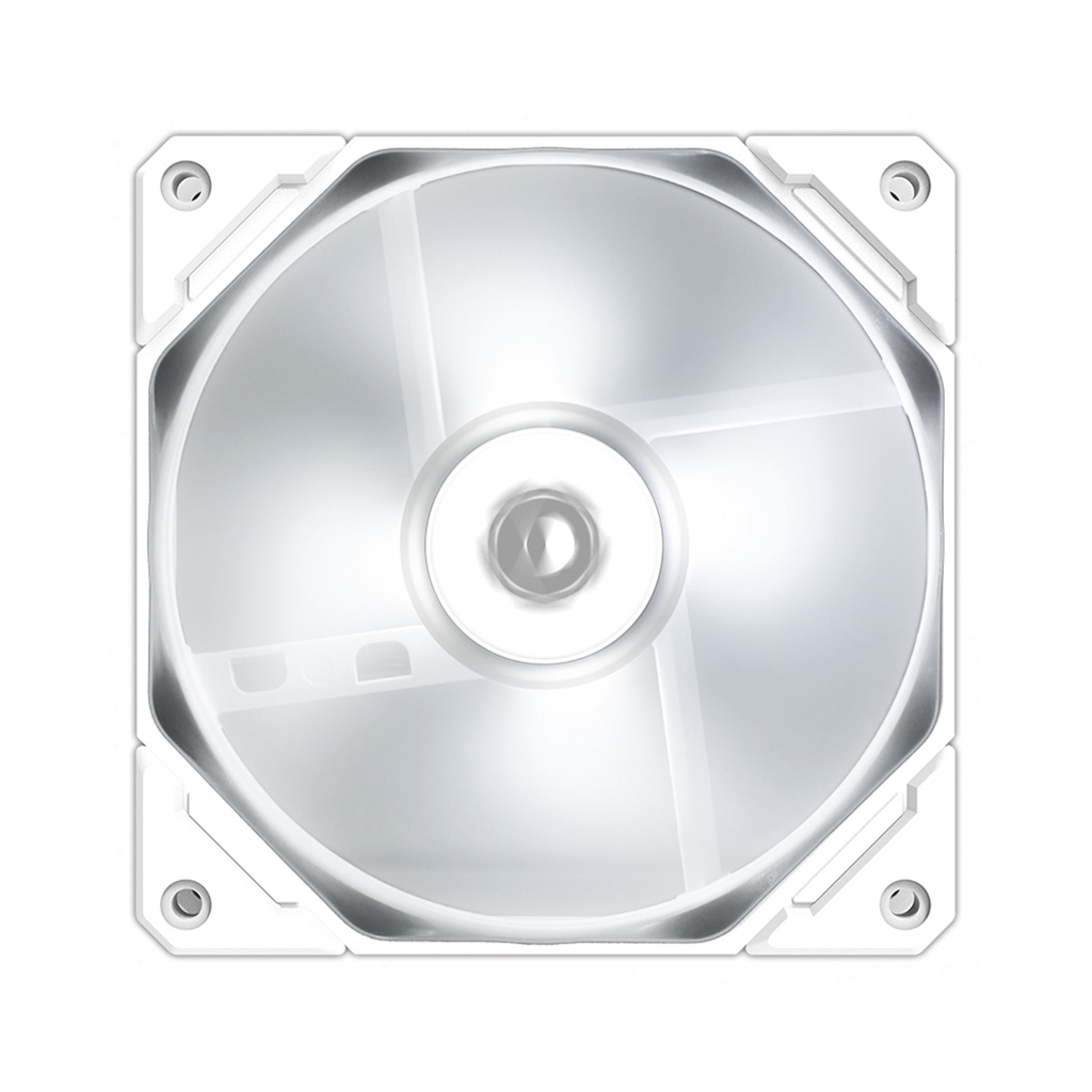 ID-COOLING TF-12025-SW 120mm | White LED PWM Fan Case / Casing 12cm