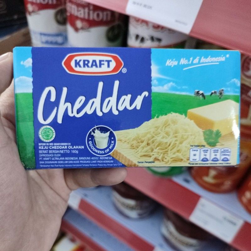 

[ 165 GRAM ] Keju Kraft 165 Gram