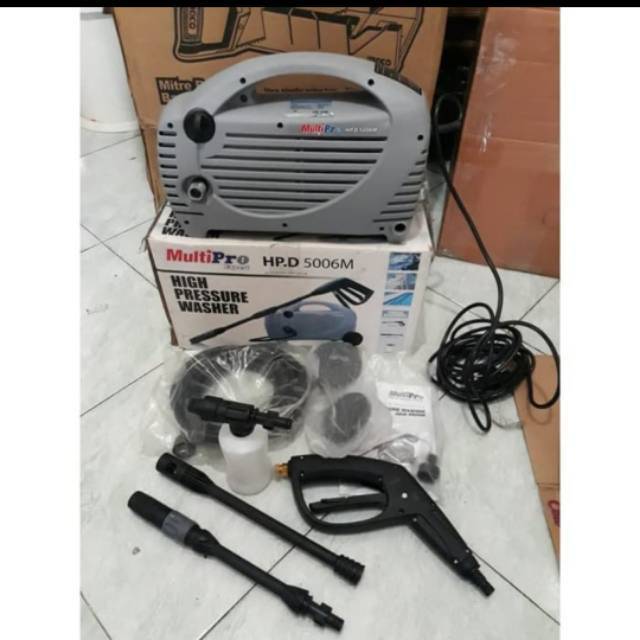 Mesin Jet Cleaner Multipro HPD 5006 M/ Mesin Cuci Steam Motor Mobil/ Mesin Alat Cuci High Pressure