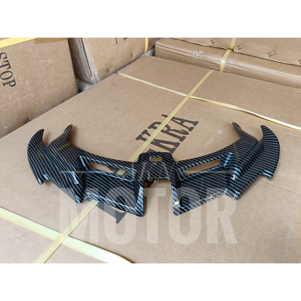 WINGLET CARBON PLASTIK ABS HONDA VARIO 160 NEW PLUG AND PLAY