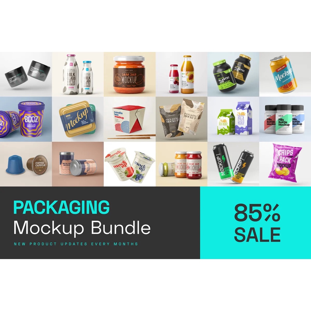 Packaging Mockup Bundle