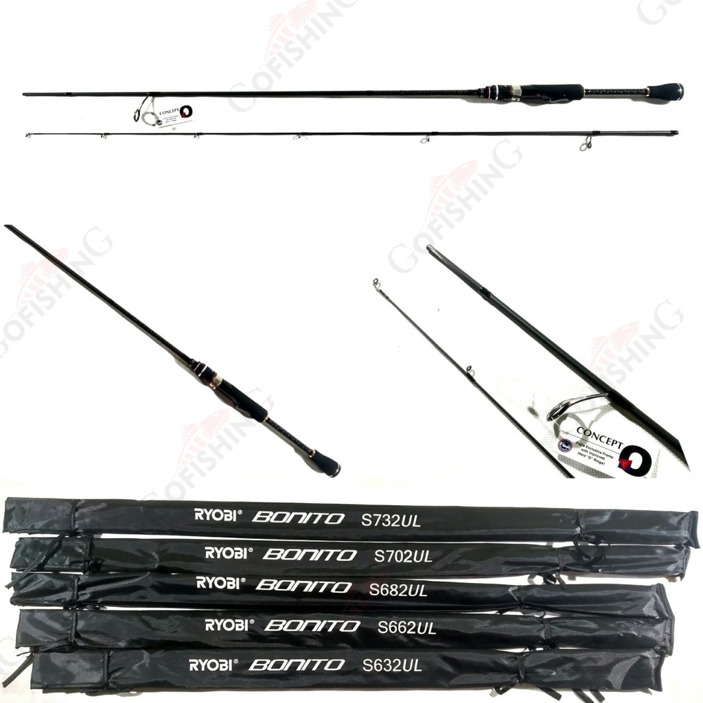 Joran Spinning Ryobi Bonito 682